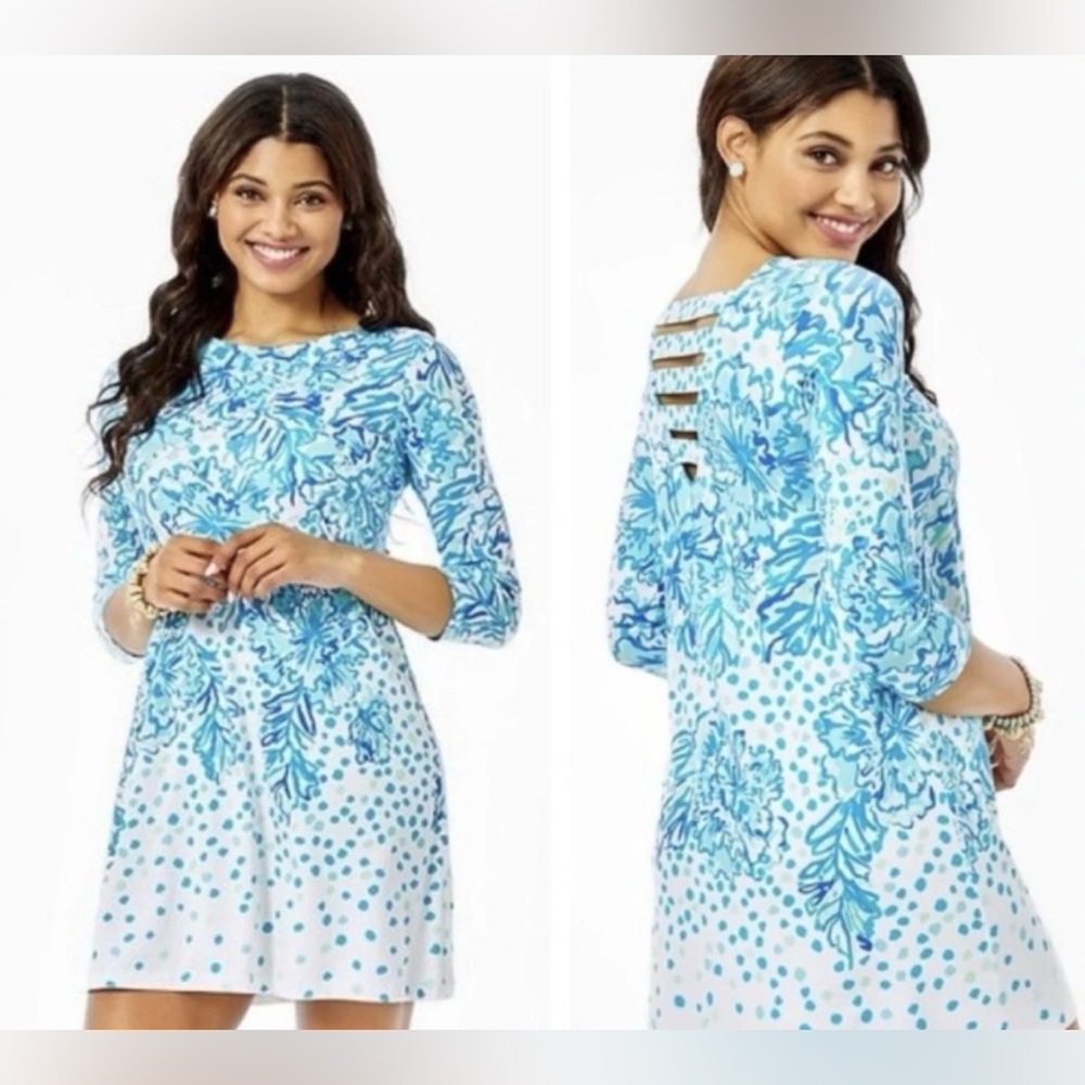 LILLY PULITZER Ophelia Swing Dress in Karma Camelia Dress